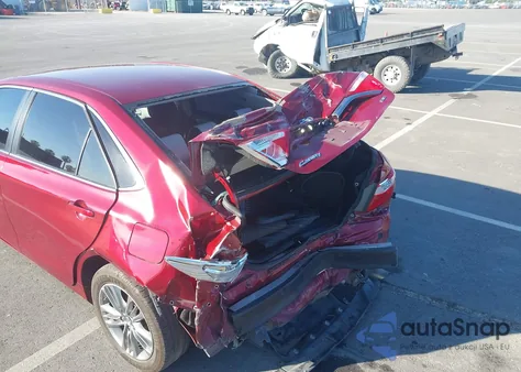 2016 Toyota Camry Se из США, поврежденный, VIN 4T1BF1FKXGU587165